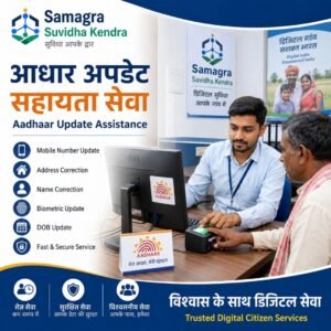Aadhaar Update Assistance Service | आधार अपडेट सहायता सेवा