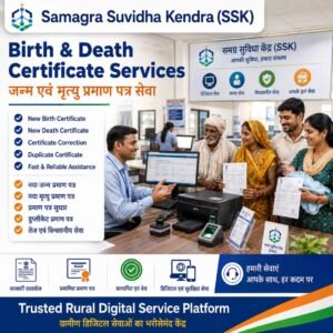 Birth & Death Certificate Services | जन्म एवं मृत्यु प्रमाण पत्र सेवा