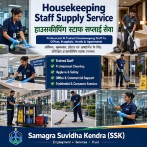 Housekeeping Staff Supply Service | Housekeeping Staff उपलब्ध सेवा